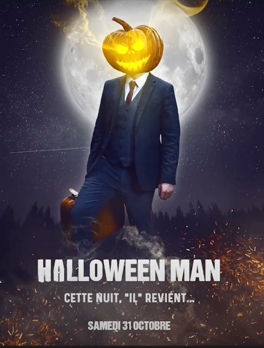 Affiche fête d'Halloween