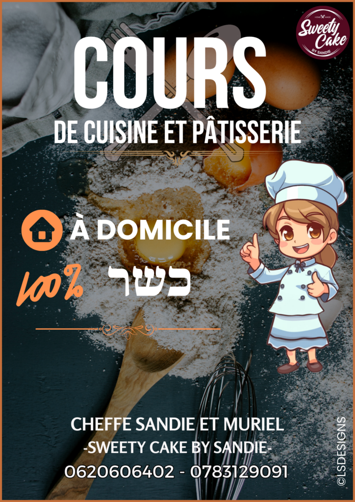 Flyer cours de cuisine