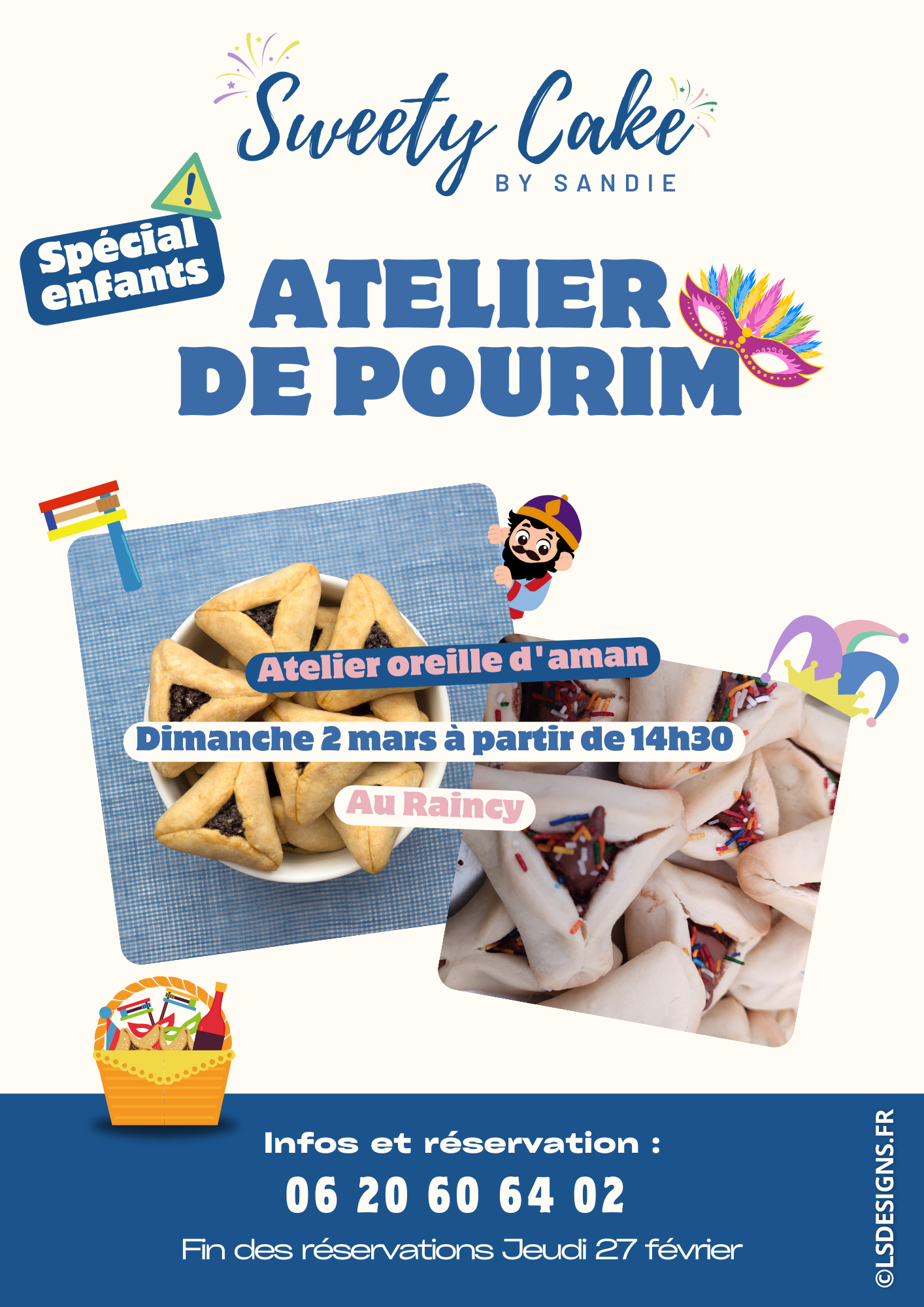 Flyer cours de cuisine