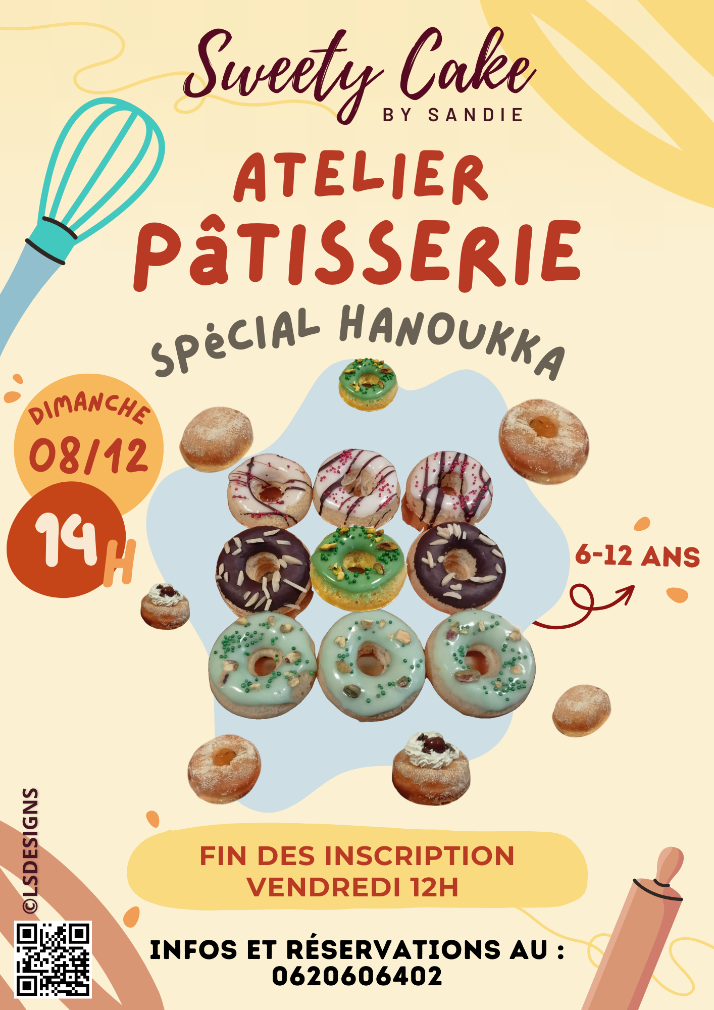 Flyer cours de cuisine